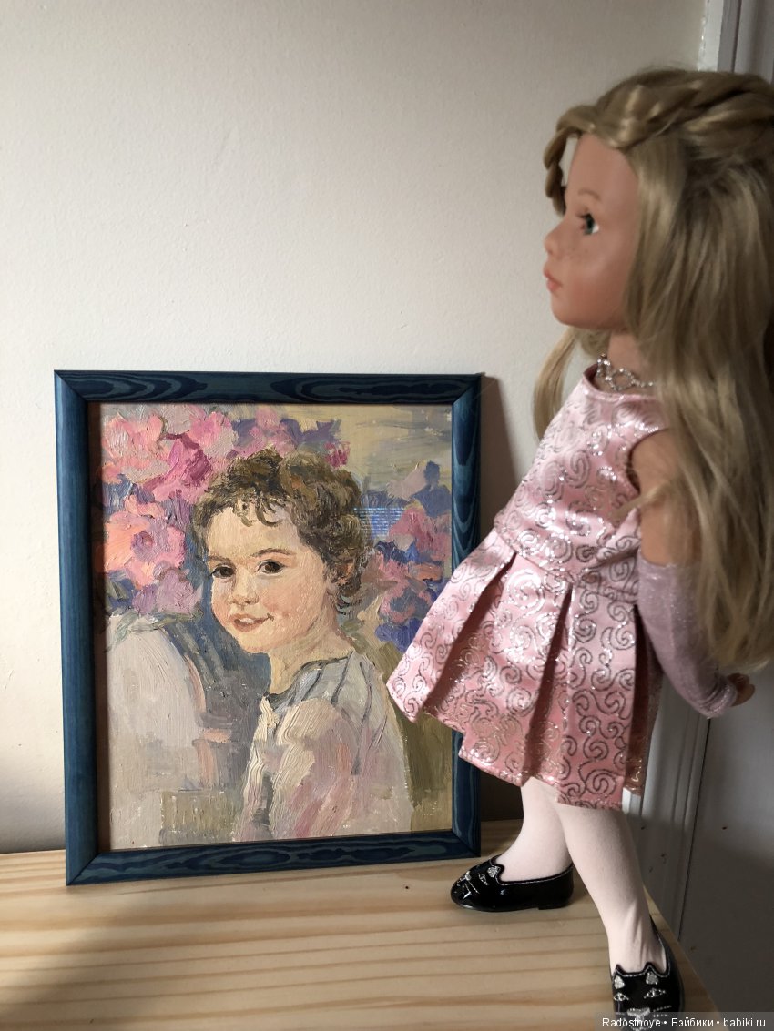 Как в картинной галерее — Куклы Gotz (Готц): Ханна (фото 5)