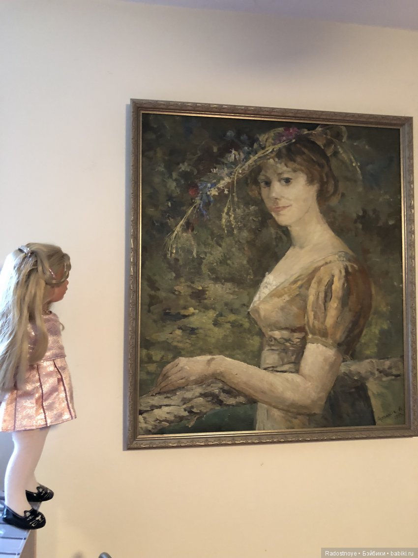 Как в картинной галерее — Куклы Gotz (Готц): Ханна (фото 3)