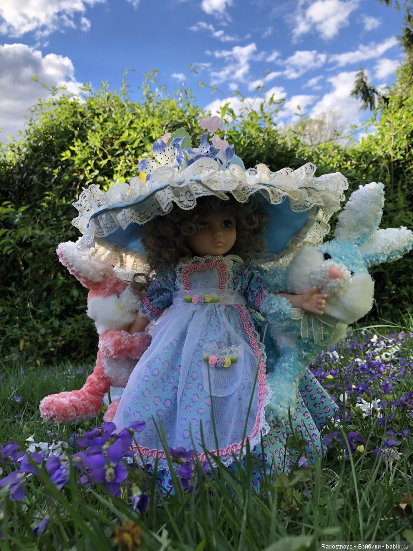 Пасхальное попурри — Пасхальные открытки и куклы: поздравления