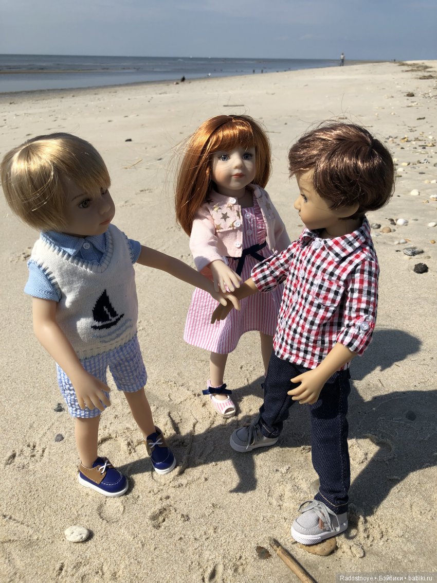 К морю-океану — Куклы Maru and Friends (Мару): молды Dianna Effner (фото 5)
