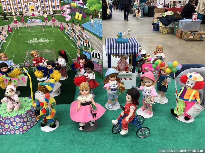 Doll Show in Lebanon PA. Выставка кукол в городке Лебанон в штате Пенсильвании