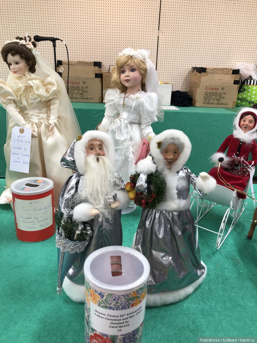Doll Show in Lebanon PA. Выставка кукол в городке Лебанон в штате Пенсильвании