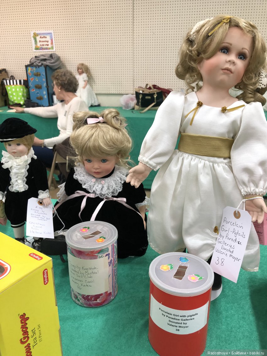 Doll Show in Lebanon PA. Выставка кукол в городке Лебанон в штате Пенсильвании
