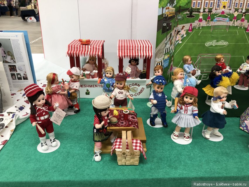 Doll Show in Lebanon PA. Выставка кукол в городке Лебанон в штате Пенсильвании