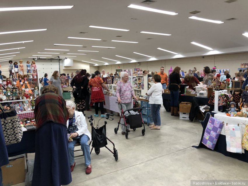 Doll Show in Lebanon PA. Выставка кукол в городке Лебанон в штате Пенсильвании