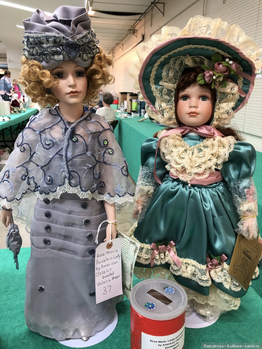 Doll Show in Lebanon PA. Выставка кукол в городке Лебанон в штате Пенсильвании