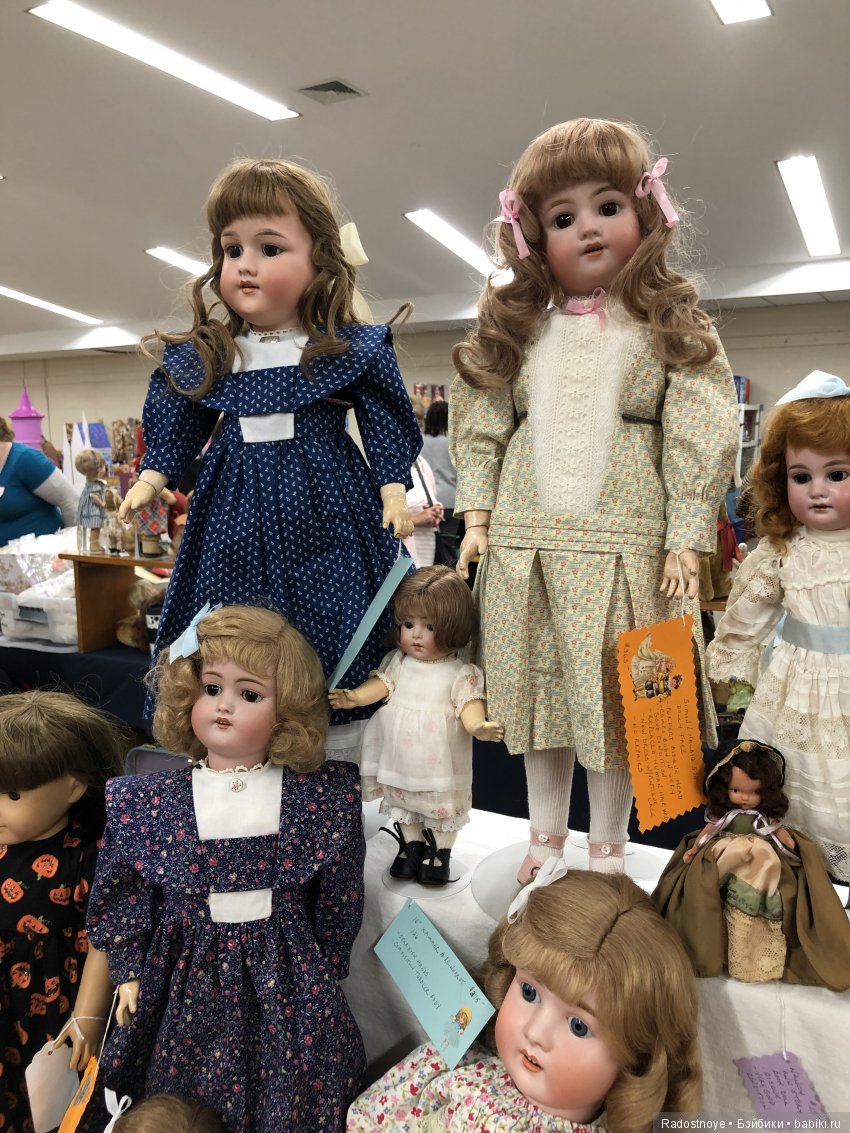 Doll Show in Lebanon PA. Выставка кукол в городке Лебанон в штате Пенсильвании