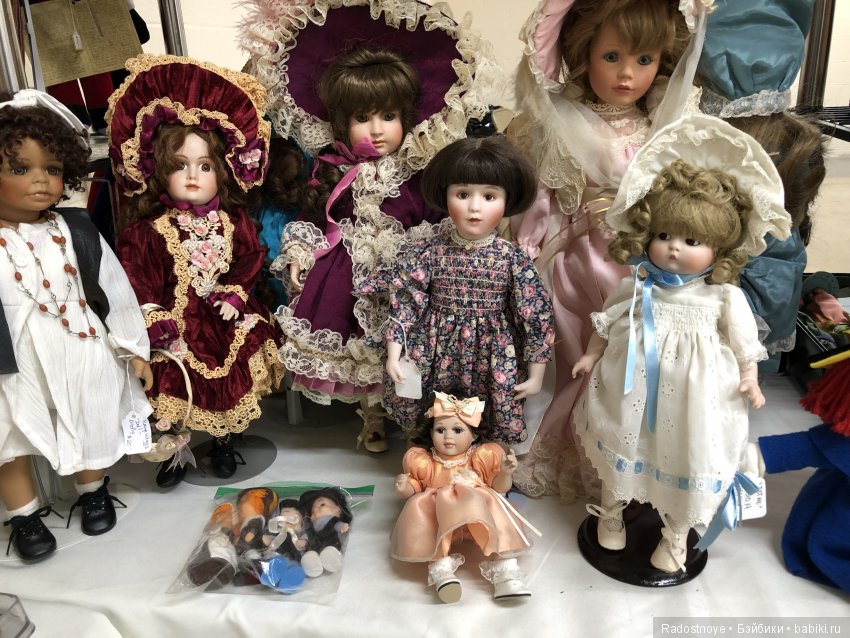 Doll Show in Lebanon PA. Выставка кукол в городке Лебанон в штате Пенсильвании