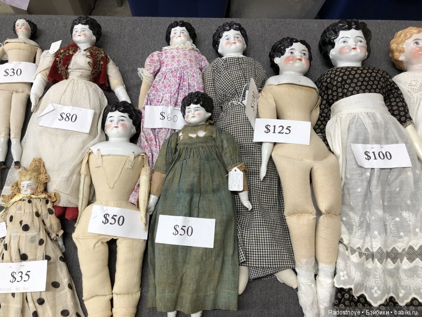 Doll Show in Lebanon PA. Выставка кукол в городке Лебанон в штате Пенсильвании