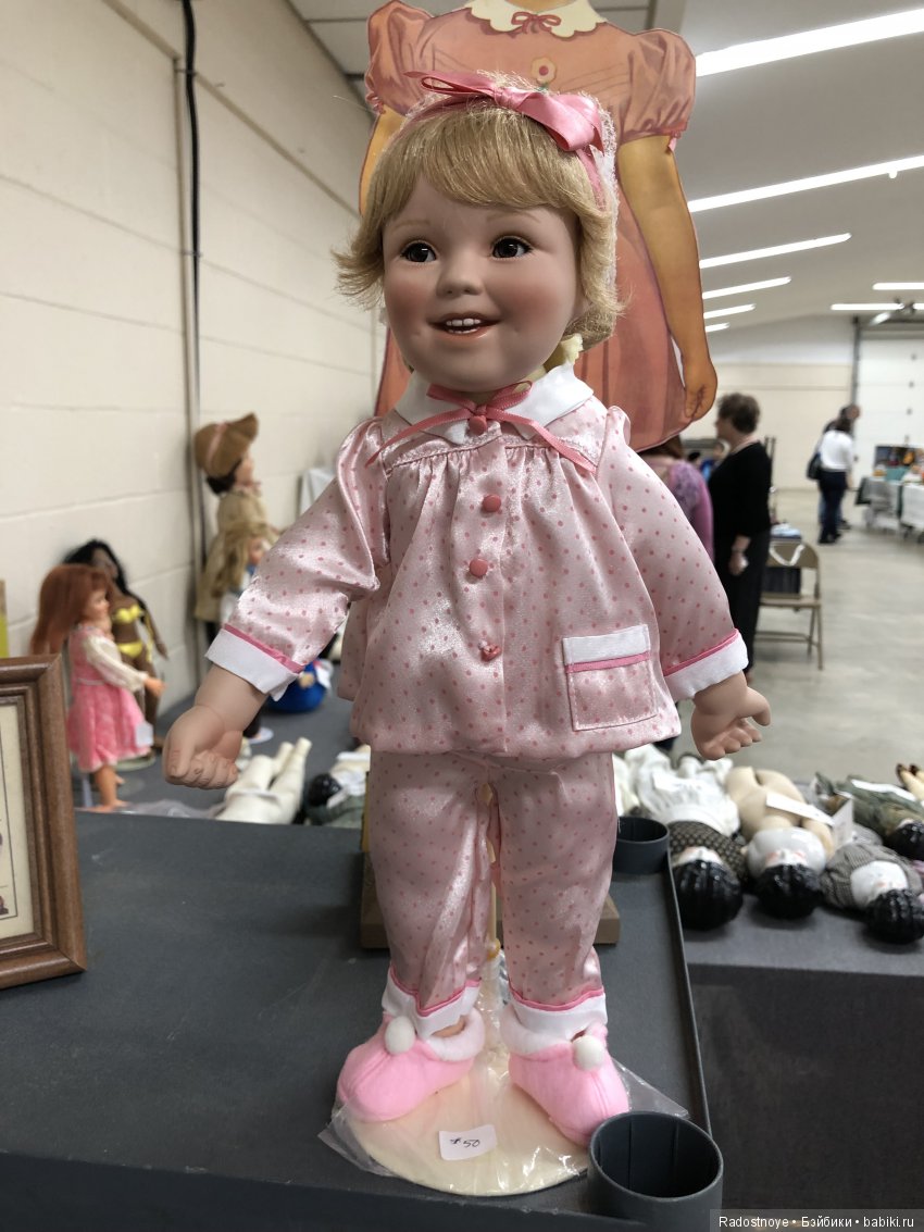 Doll Show in Lebanon PA. Выставка кукол в городке Лебанон в штате Пенсильвании