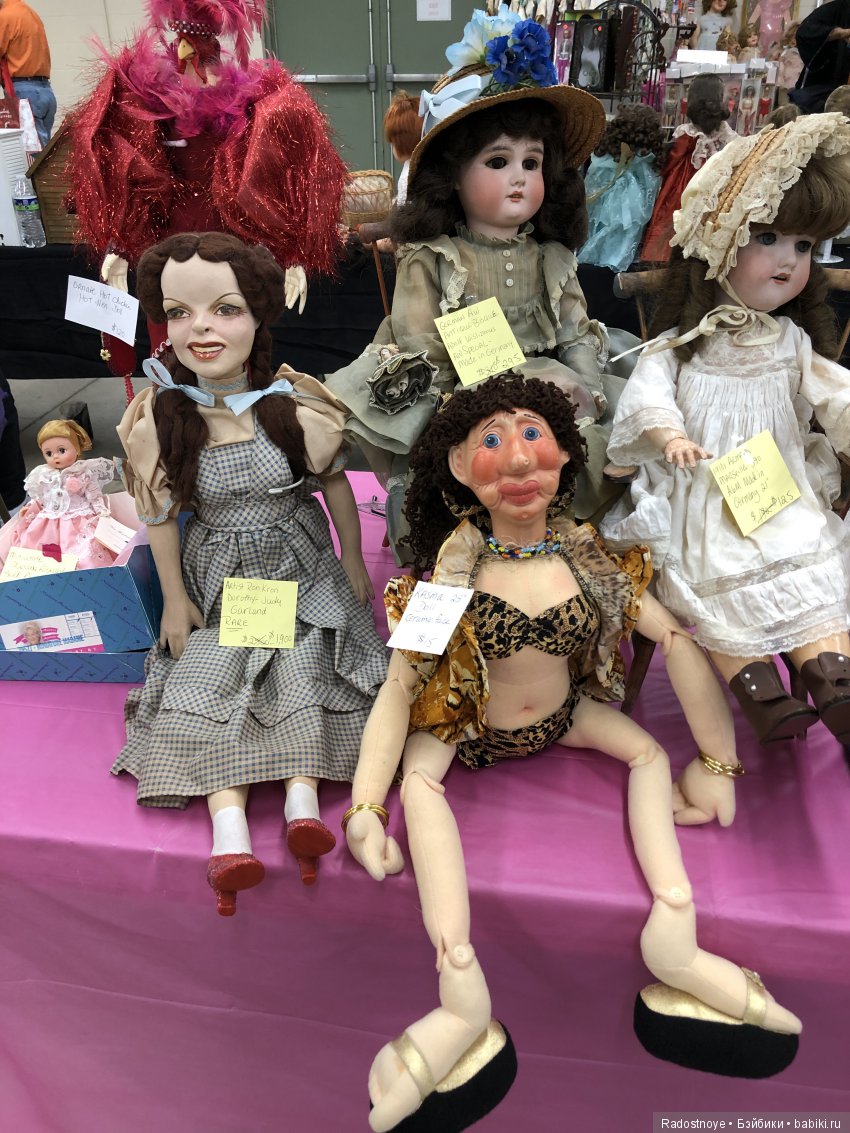 Doll Show in Lebanon PA. Выставка кукол в городке Лебанон в штате Пенсильвании