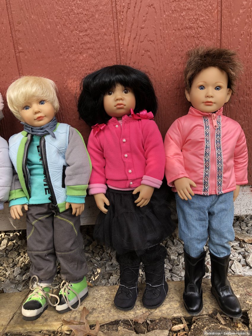 Мои коллекционно-игровые виниловые куклы 45-50 см от известных авторов