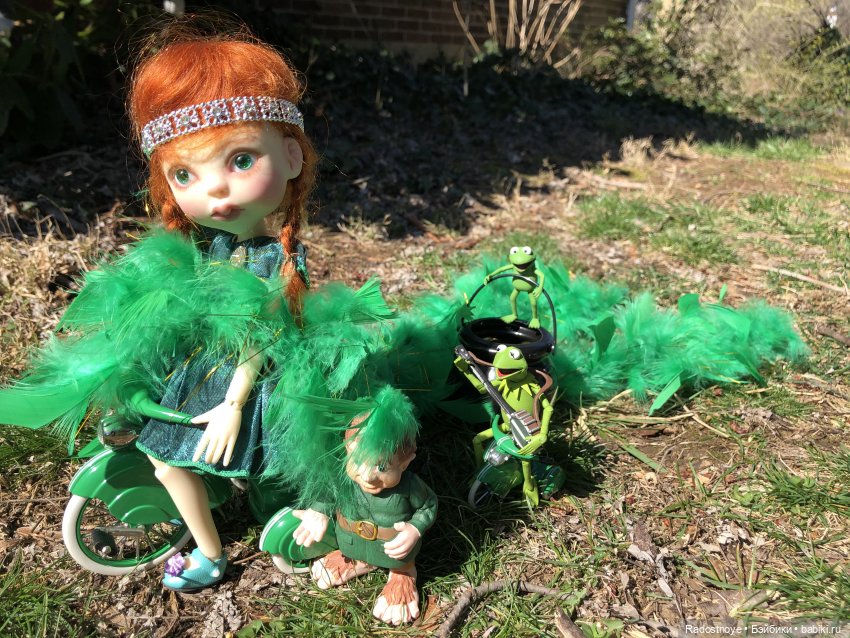 Праздник для Изумрудинки — Куклы Kim Lasher (Ким Лашер): авторские BJD (БЖД)