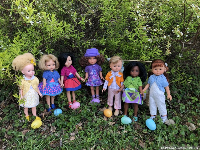 Пасхальные краски — Пасхальные открытки и куклы: поздравления (фото 9)