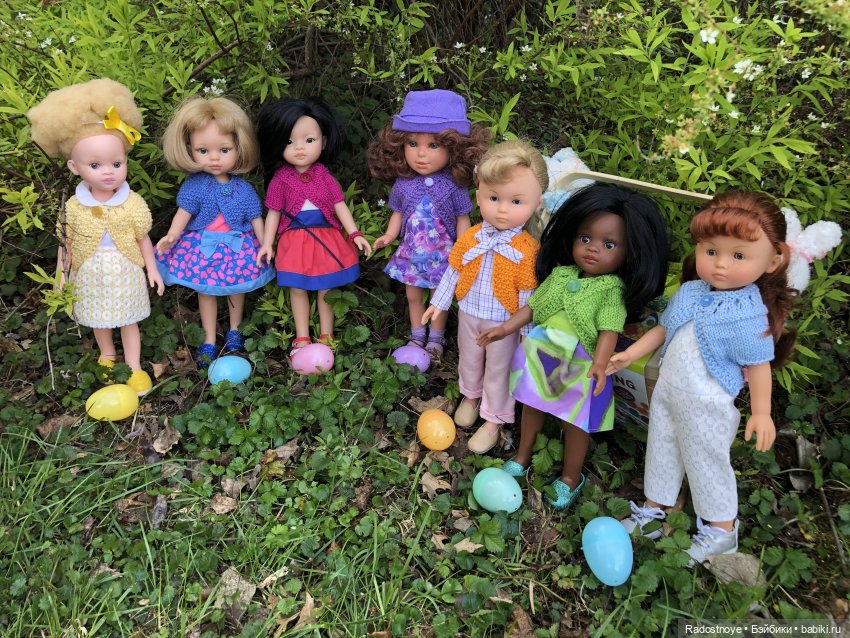 Пасхальные краски — Пасхальные открытки и куклы: поздравления (фото 8)