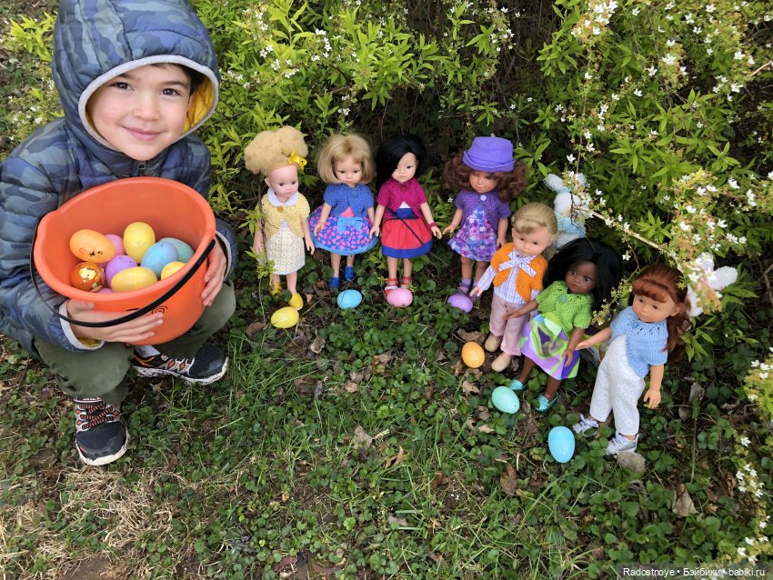 Пасхальные краски — Пасхальные открытки и куклы: поздравления (фото 6)