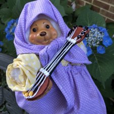 Как сделать мандолину из скорлупы грецкого ореха.МК Миссис Бэйбики