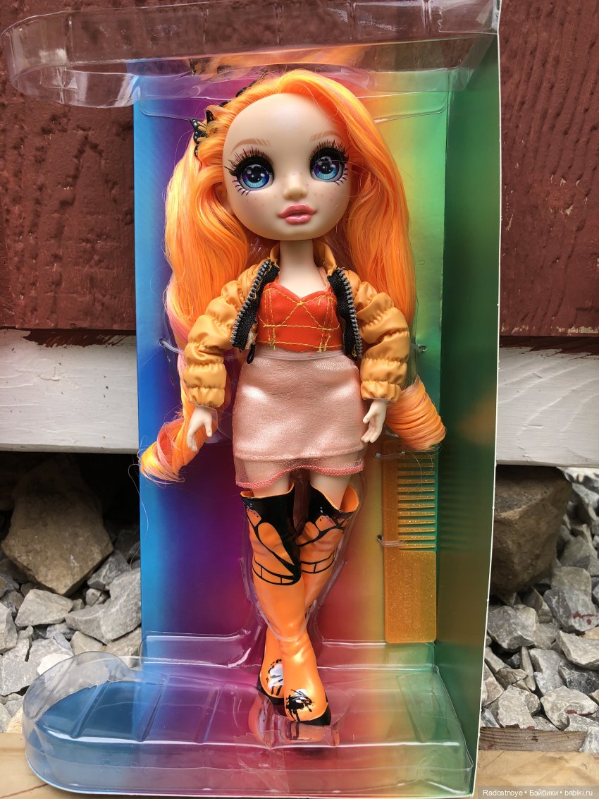 Оранжевая. Poppy Rowan — Куклы Rainbow High (Рейнбоу Хай (фото 4)