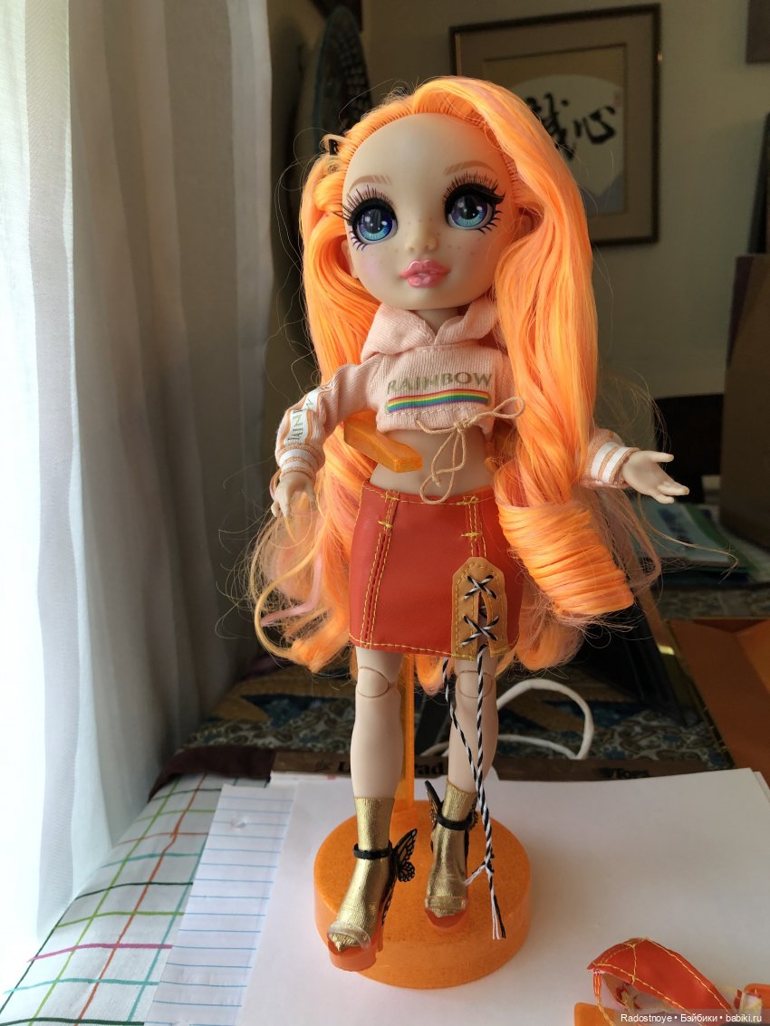Оранжевая. Poppy Rowan — Куклы Rainbow High (Рейнбоу Хай