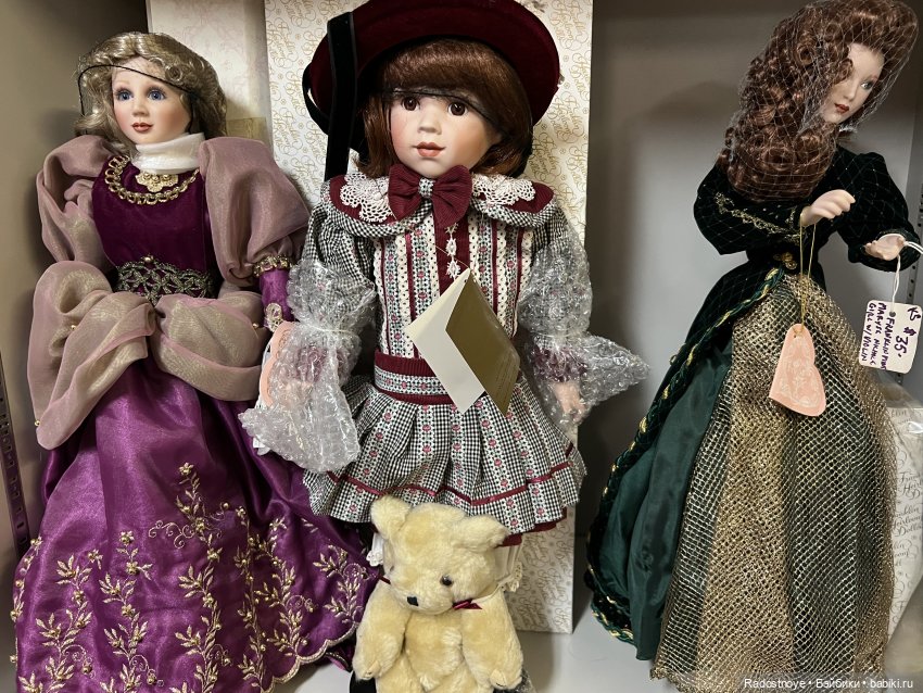 Минувших дней очарованье | Бэйбики Минувших дней очарованье — Коллекционные куклы разных авторов (Разное): редкие бренды