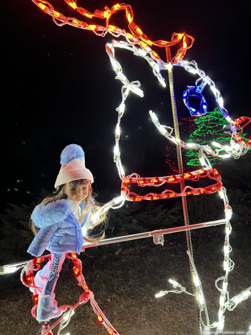 Северное Сияние в местном парке