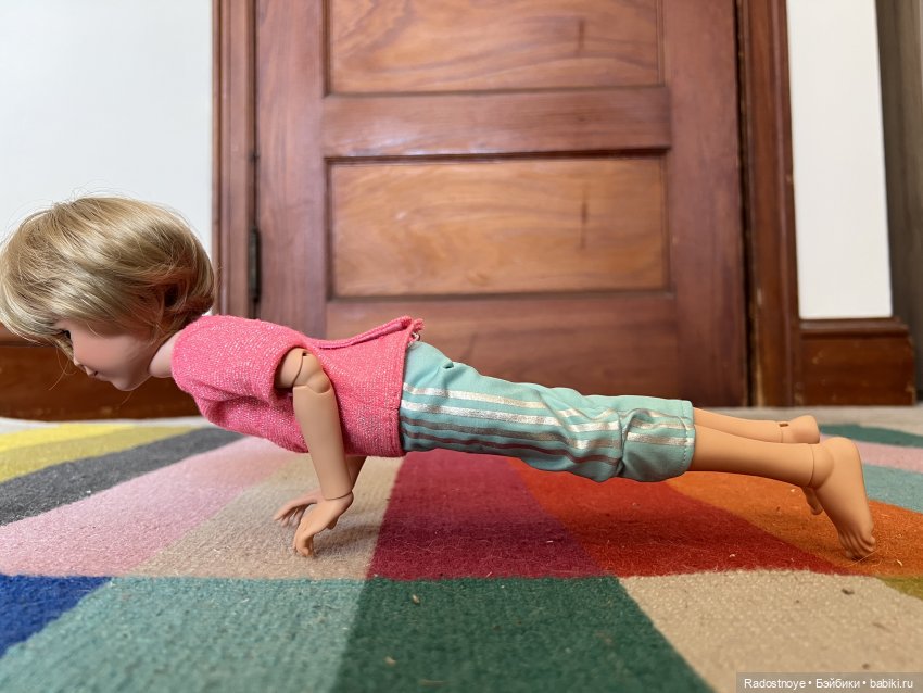 Занятие йогой с Бриджит — Куклы The Doll Maker (Linda Rick): Bonnie Chyle