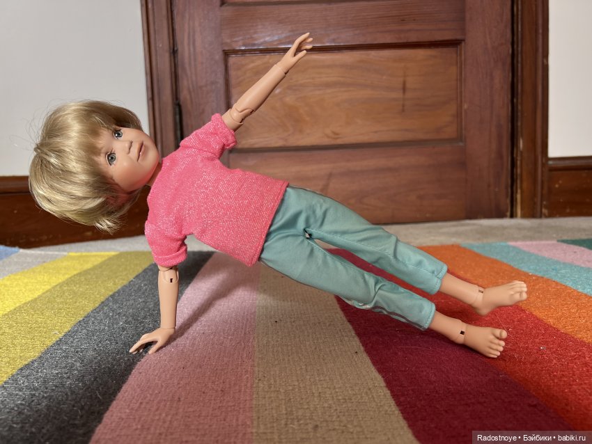 Занятие йогой с Бриджит — Куклы The Doll Maker (Linda Rick): Bonnie Chyle