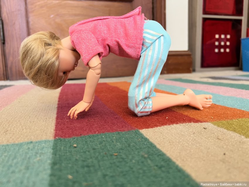 Занятие йогой с Бриджит — Куклы The Doll Maker (Linda Rick): Bonnie Chyle