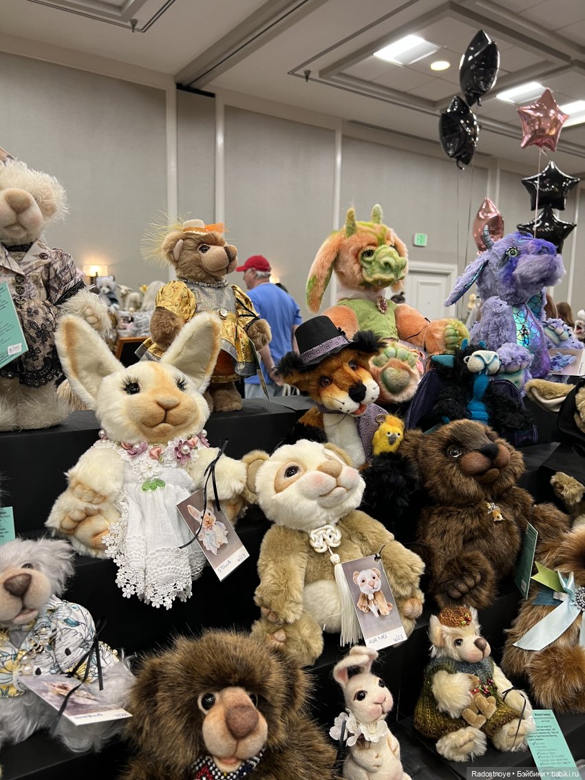 Выставка авторских кукол и мишек тедди в Филадельфии