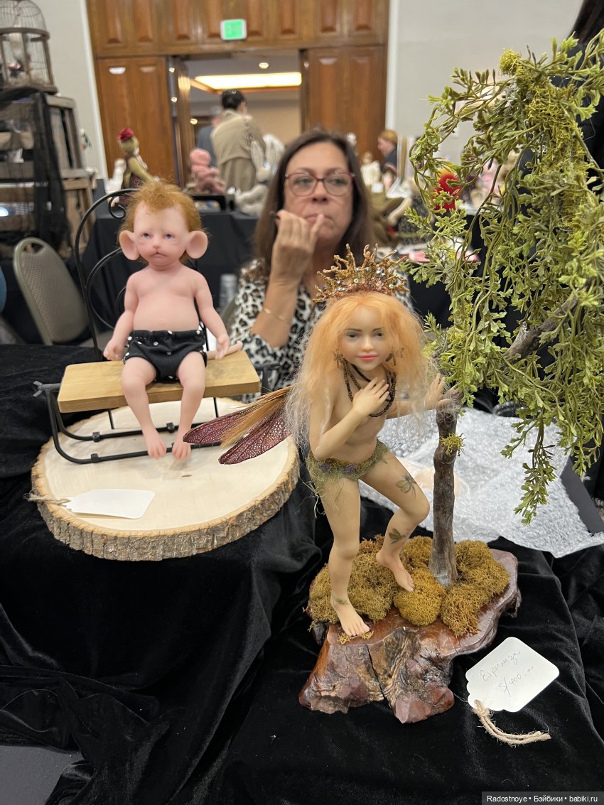 Выставка авторских кукол и мишек тедди в Филадельфии