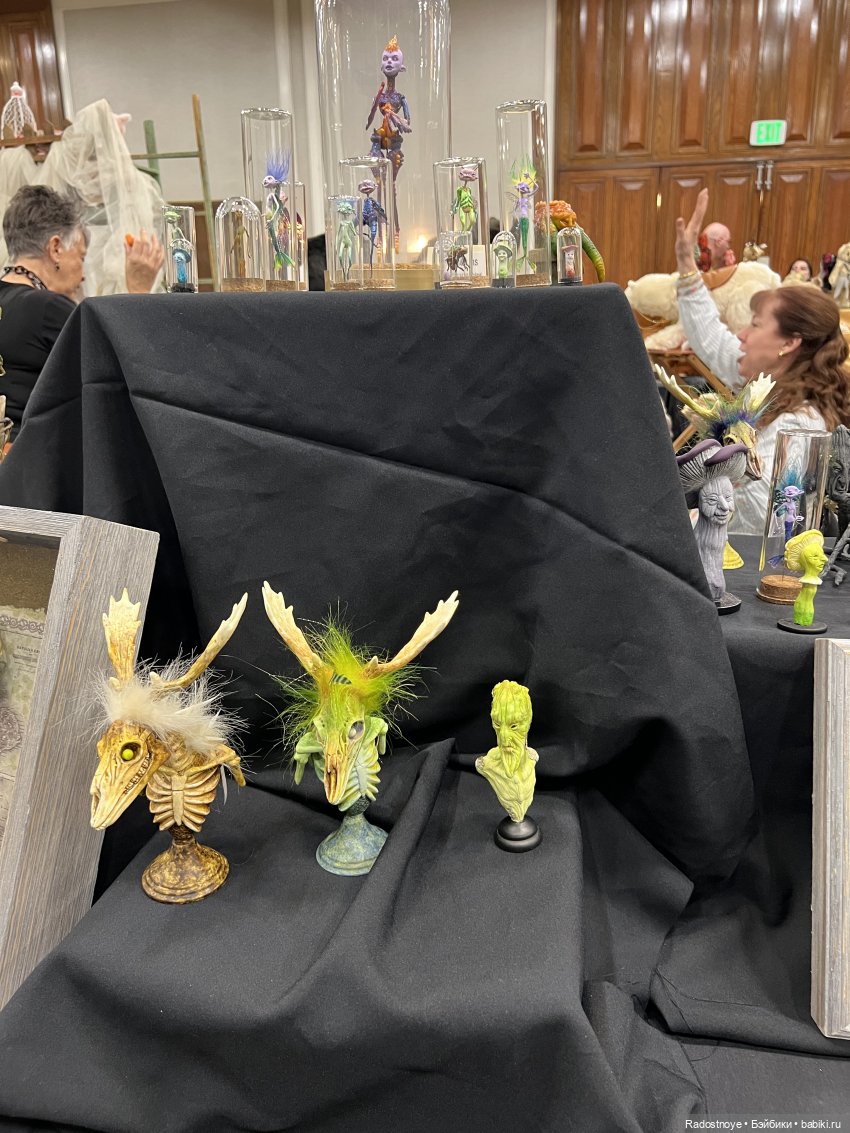 Выставка авторских кукол и мишек тедди в Филадельфии