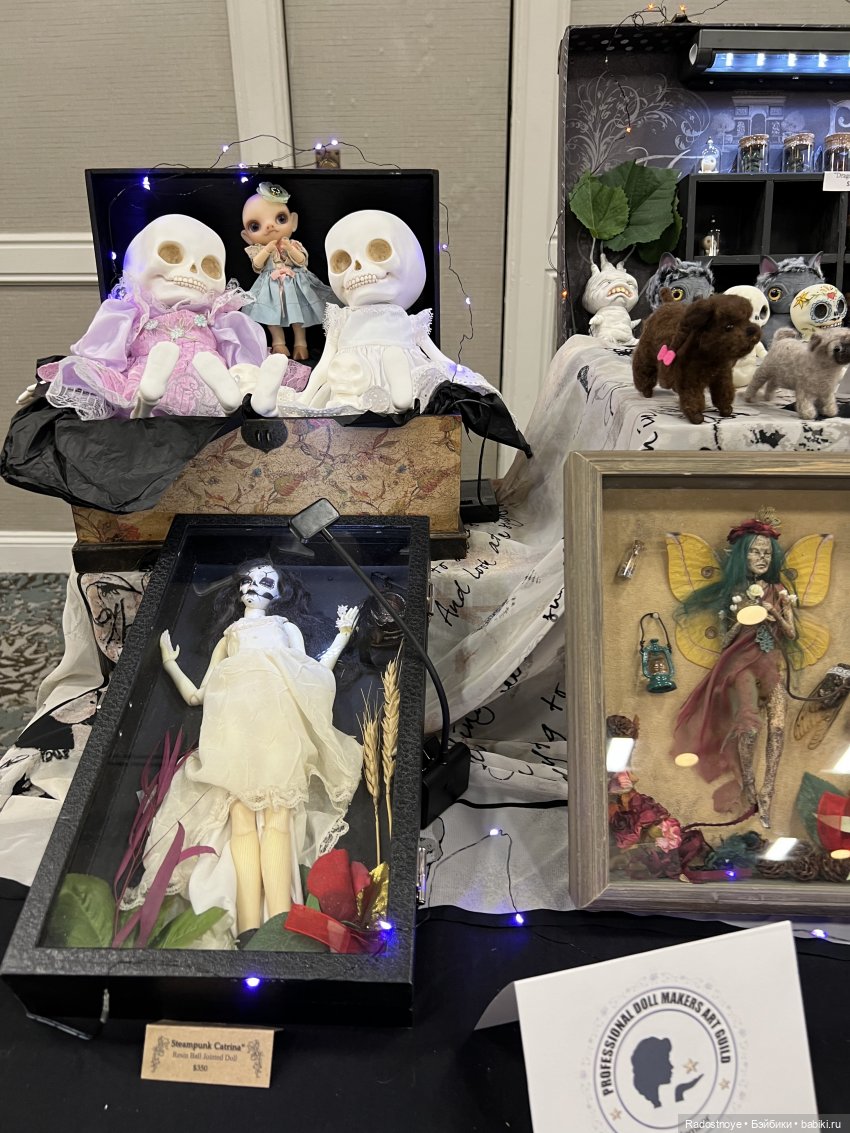 Выставка авторских кукол и мишек тедди в Филадельфии