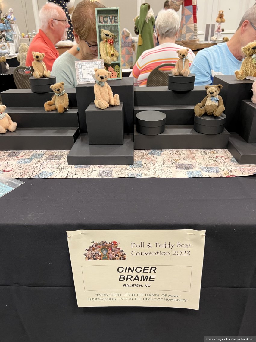 Выставка авторских кукол и мишек тедди в Филадельфии