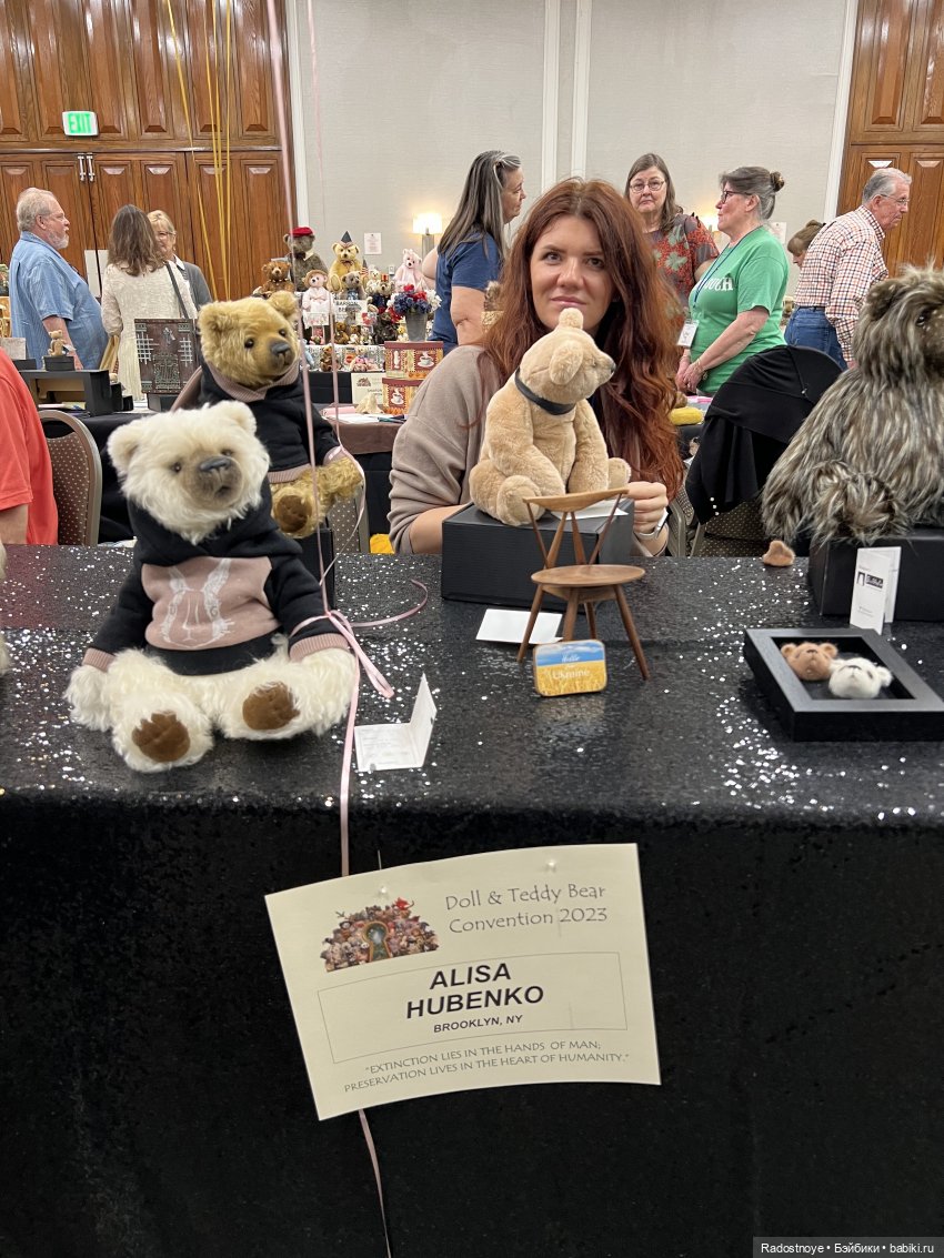 Выставка авторских кукол и мишек тедди в Филадельфии