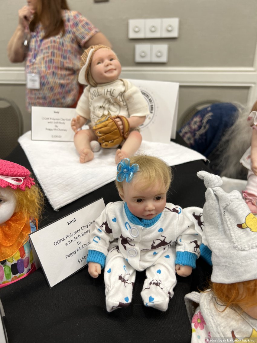 Выставка авторских кукол и мишек тедди в Филадельфии