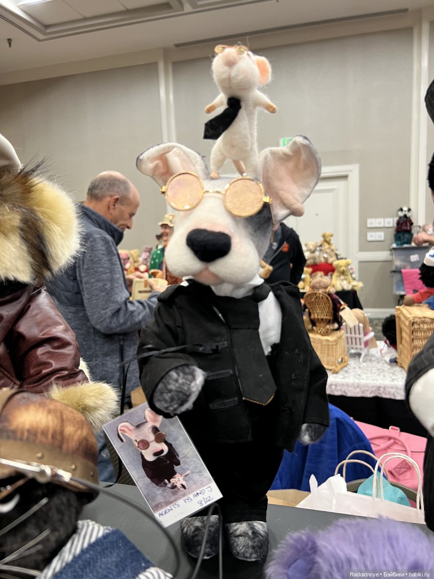 Выставка авторских кукол и мишек тедди в Филадельфии