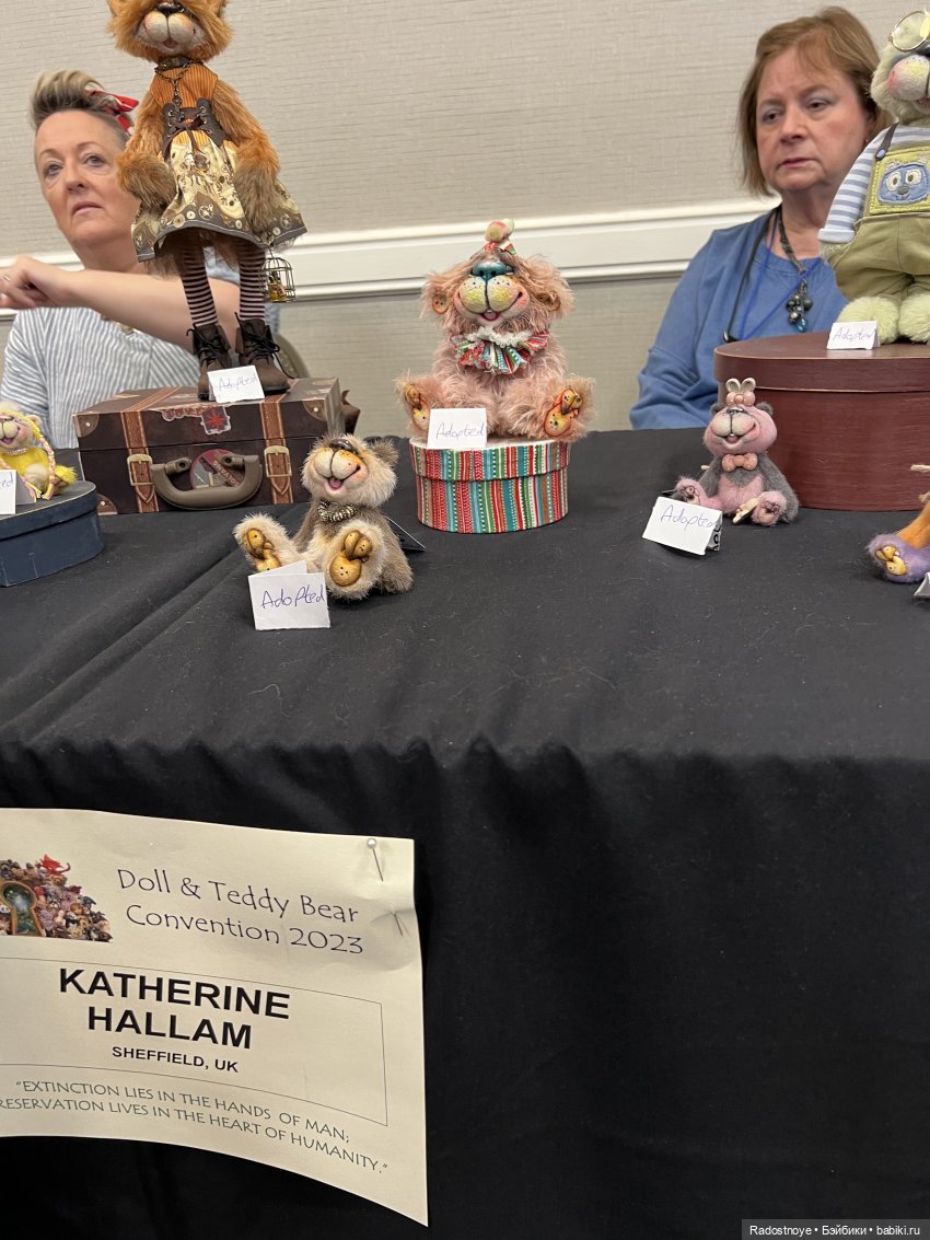 Выставка авторских кукол и мишек тедди в Филадельфии