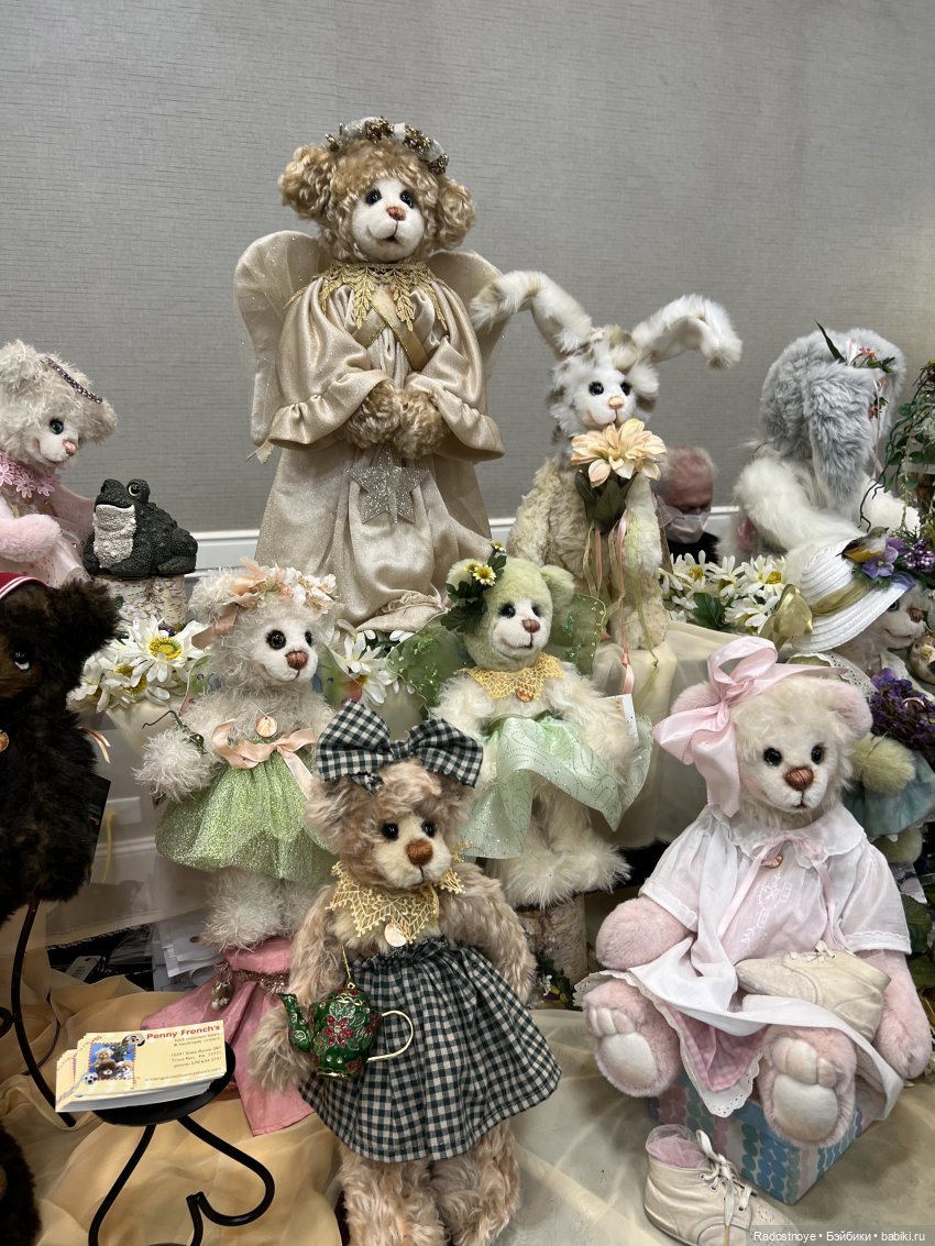 Выставка авторских кукол и мишек тедди в Филадельфии