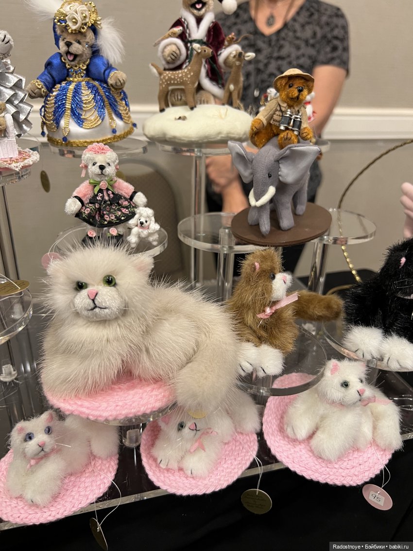 Выставка авторских кукол и мишек тедди в Филадельфии