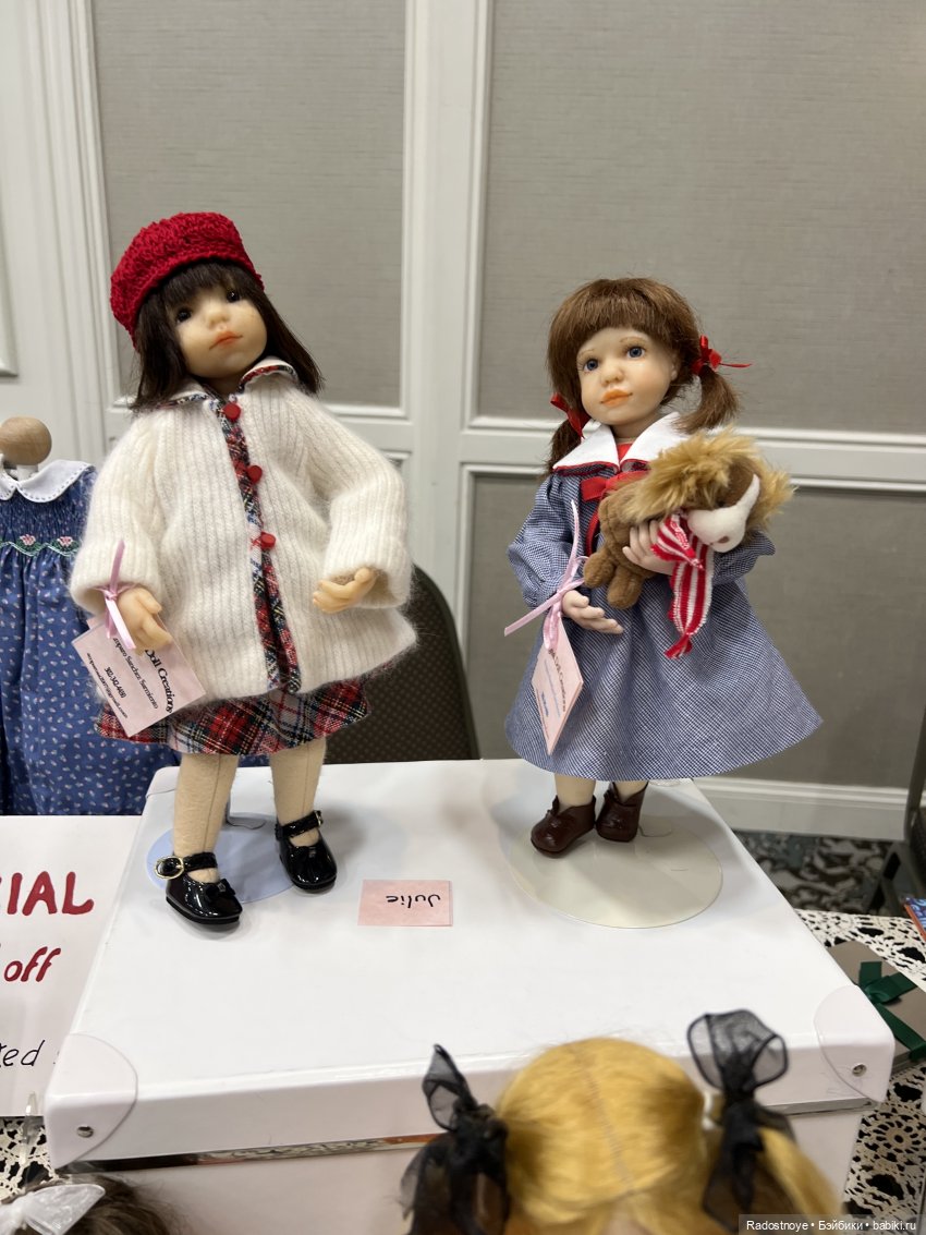 Выставка авторских кукол и мишек тедди в Филадельфии