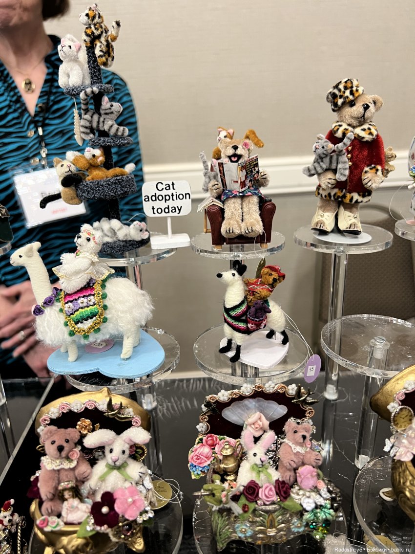 Выставка авторских кукол и мишек тедди в Филадельфии