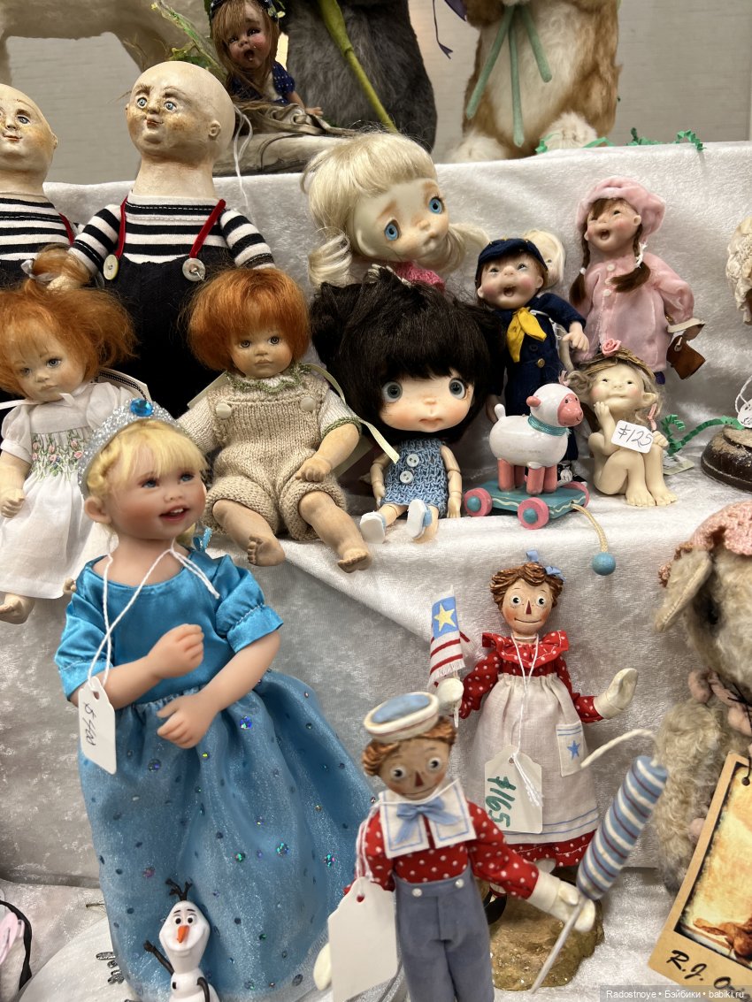 Выставка авторских кукол и мишек тедди в Филадельфии