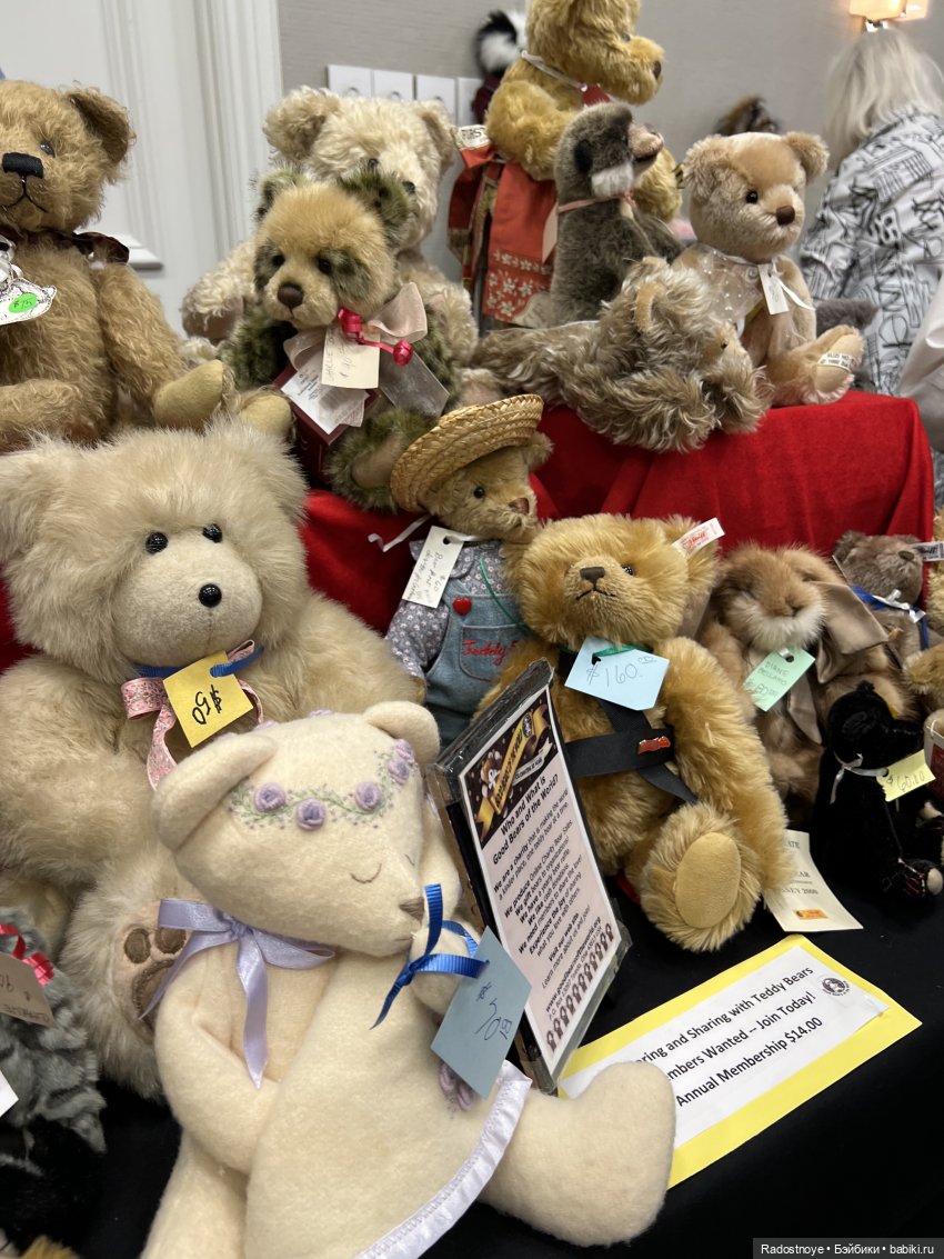 Выставка авторских кукол и мишек тедди в Филадельфии