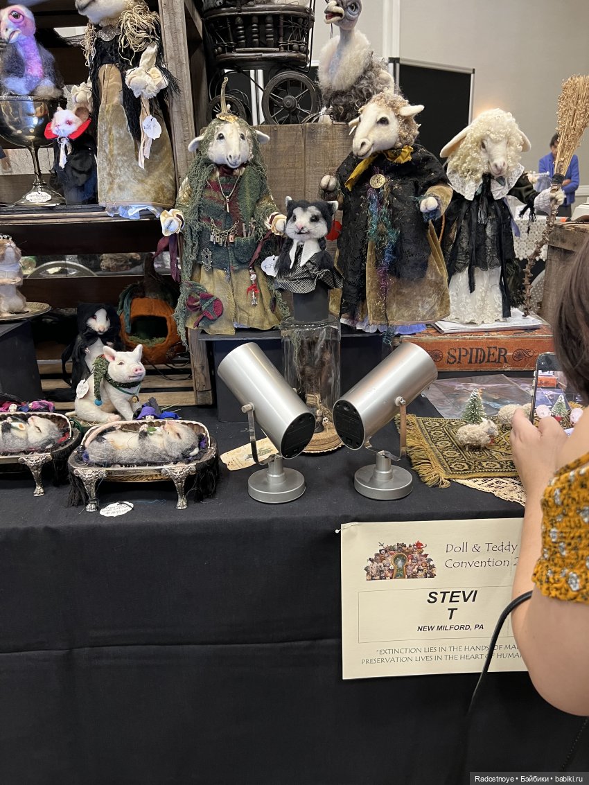 Выставка авторских кукол и мишек тедди в Филадельфии