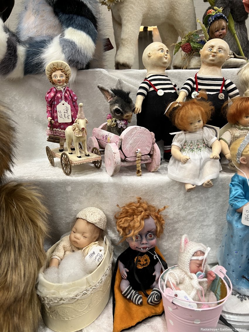 Выставка авторских кукол и мишек тедди в Филадельфии