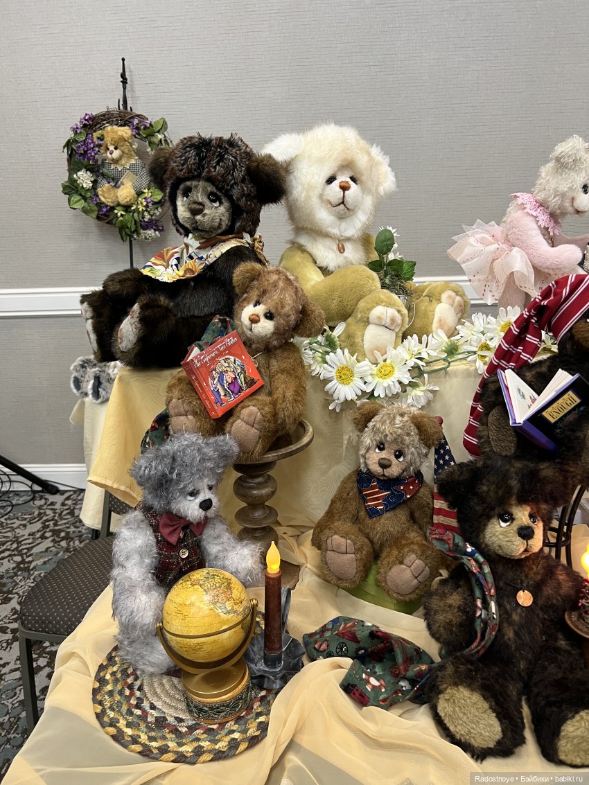 Выставка авторских кукол и мишек тедди в Филадельфии