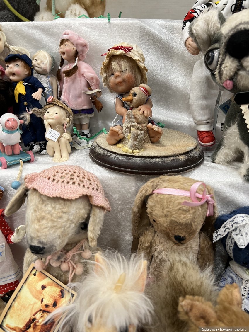 Выставка авторских кукол и мишек тедди в Филадельфии