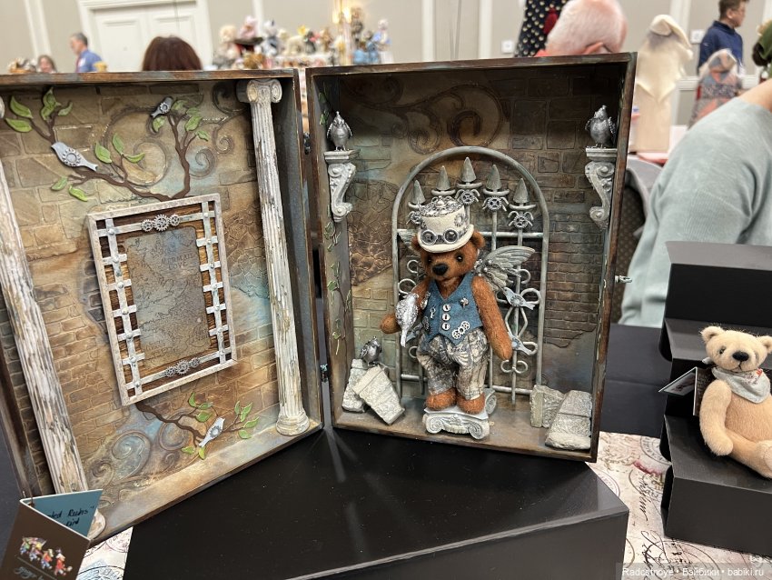 Выставка авторских кукол и мишек тедди в Филадельфии