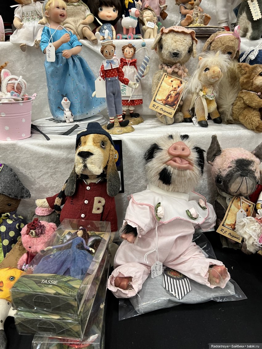 Выставка авторских кукол и мишек тедди в Филадельфии