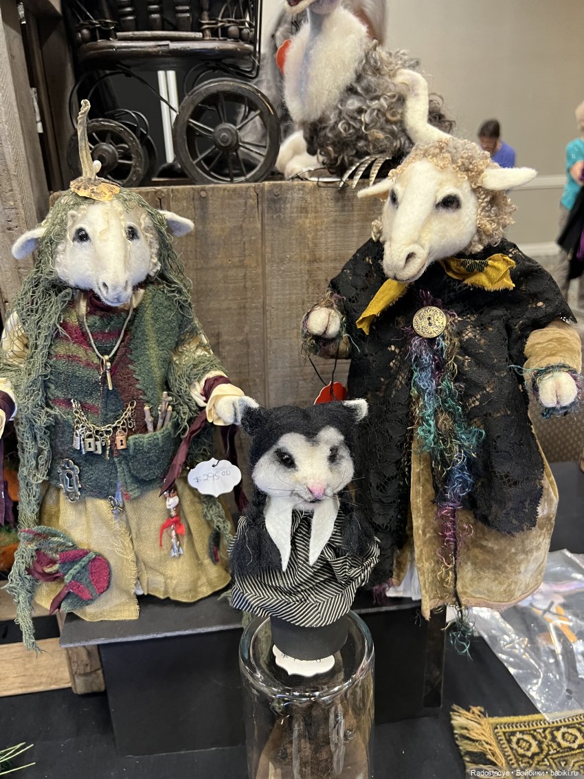 Выставка авторских кукол и мишек тедди в Филадельфии